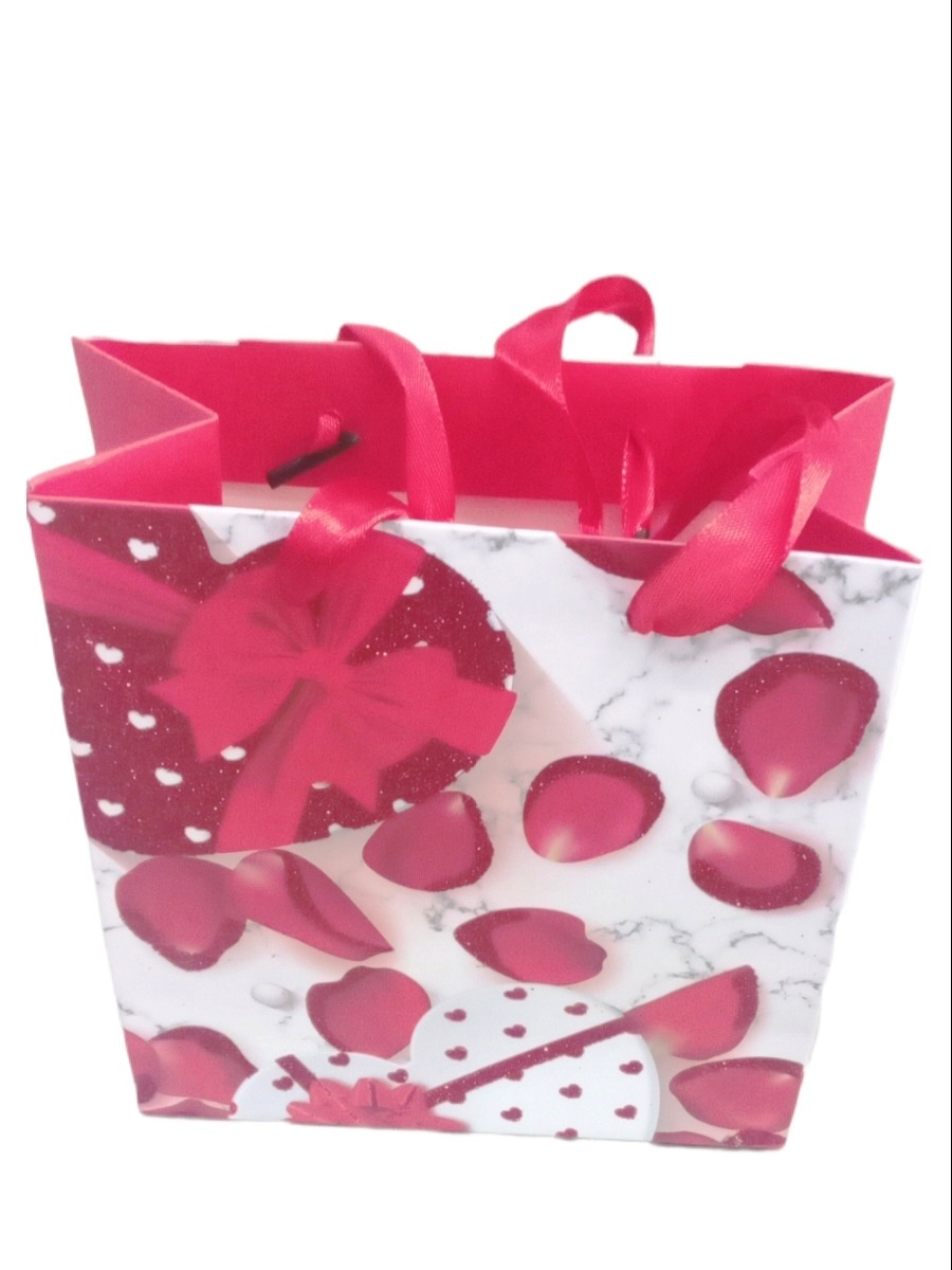 Librairie Bouarroudj - SACHET CADEAU BLANC PM